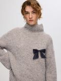 Selected WOOL BLEND HIGH-NECK  PULLOVER, Steel Gray, highres - 16086550_SteelGray_1082878_008.jpg