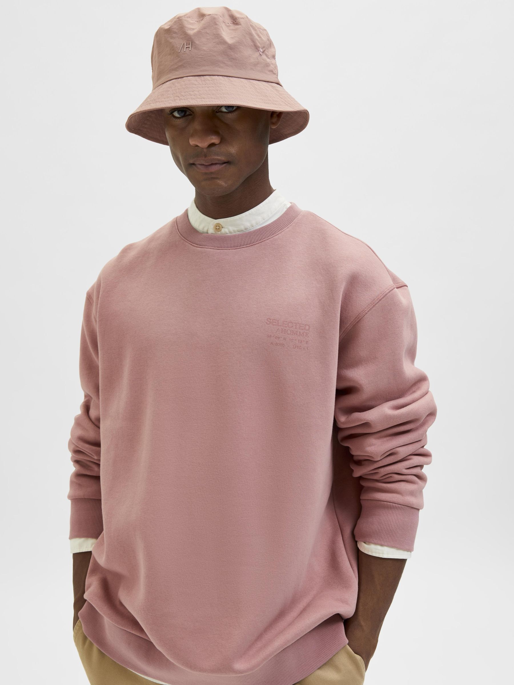 Pink polo bucket hat new arrivals