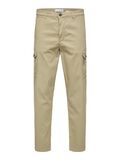 Selected 172 SLIM TAPERED FIT CARGOPANTS, Chinchilla, highres - 16083951_Chinchilla_001.jpg
