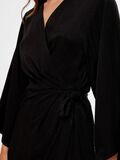 Selected TEXTURED WRAP DRESS, Black, highres - 16091002_Black_006.jpg