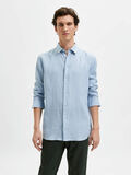 Selected LINEN SHIRT, Blue Fog, highres - 16083774_BlueFog_003.jpg