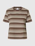 Selected BOXY FIT  SHORT-SLEEVED T-SHIRT, Chestnut, highres - 16099323_Chestnut_1221914_001.jpg