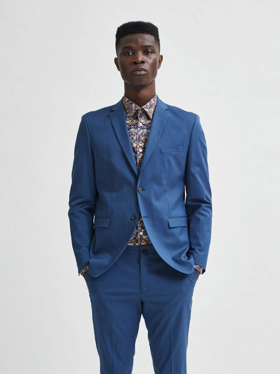 Selected SLIM FIT MELERET BLAZER, Blue Ashes, highres - 16079706_BlueAshes_003.jpg