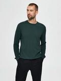 Selected RUNDHALSAUSSCHNITT PULLOVER, Darkest Spruce, highres - 16076483_DarkestSpruce_807146_003.jpg