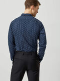 Selected REGULAR FIT - SHIRT, Dark Sapphire, highres - 16056480_DarkSapphire_563313_004.jpg