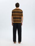 Selected SHORT SLEEVED KNITTED TOP, Chipmunk, highres - 16097853_Chipmunk_1185411_004.jpg