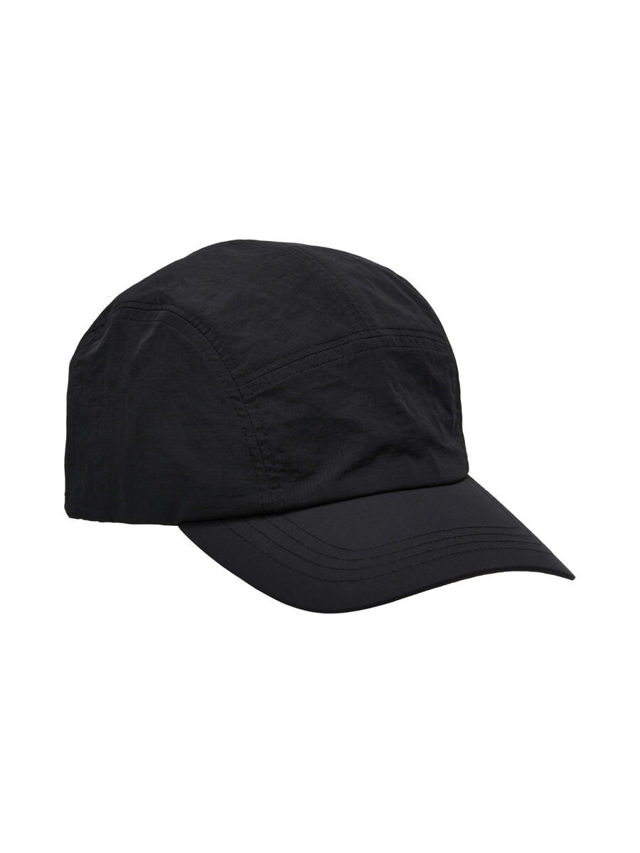 Selected PANEL CAP, Black, highres - 16089152_Black_002.jpg