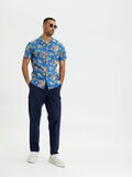 Selected TROPIC PRINT SHIRT, Bright Cobalt, highres - 16084700_BrightCobalt_932005_008.jpg