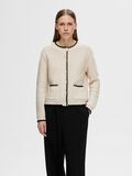 Selected MANCHES LONGUES CARDIGAN EN MAILLE, Birch, highres - 16095377_Birch_1136176_003.jpg