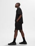 Selected WAFFELSTRUKTUR SHORTS, Black, highres - 16094897_Black_008.jpg