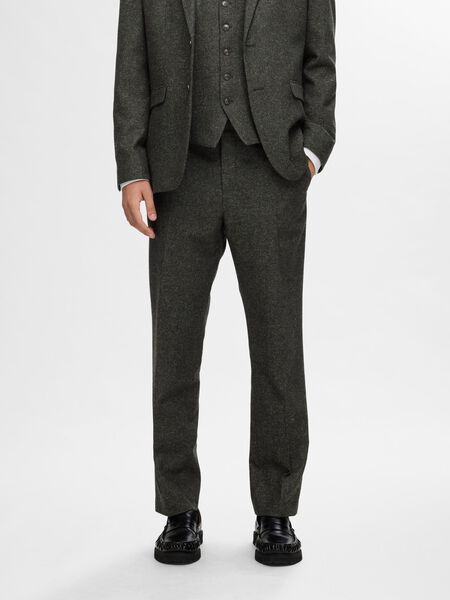 Selected COUPE SLIM PANTALON DE COSTUME, Dark Green, highres - 16094861_DarkGreen_003.jpg