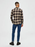 Selected CHECKED - SHIRT, Camel, highres - 16067397_Camel_679510_004.jpg