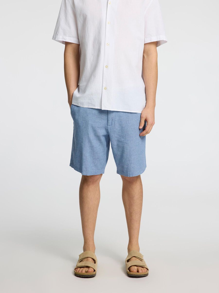 Selected COMFORT FIT SHORTS, Cashmere Blue, highres - 16087638_CashmereBlue_1154391_003.jpg