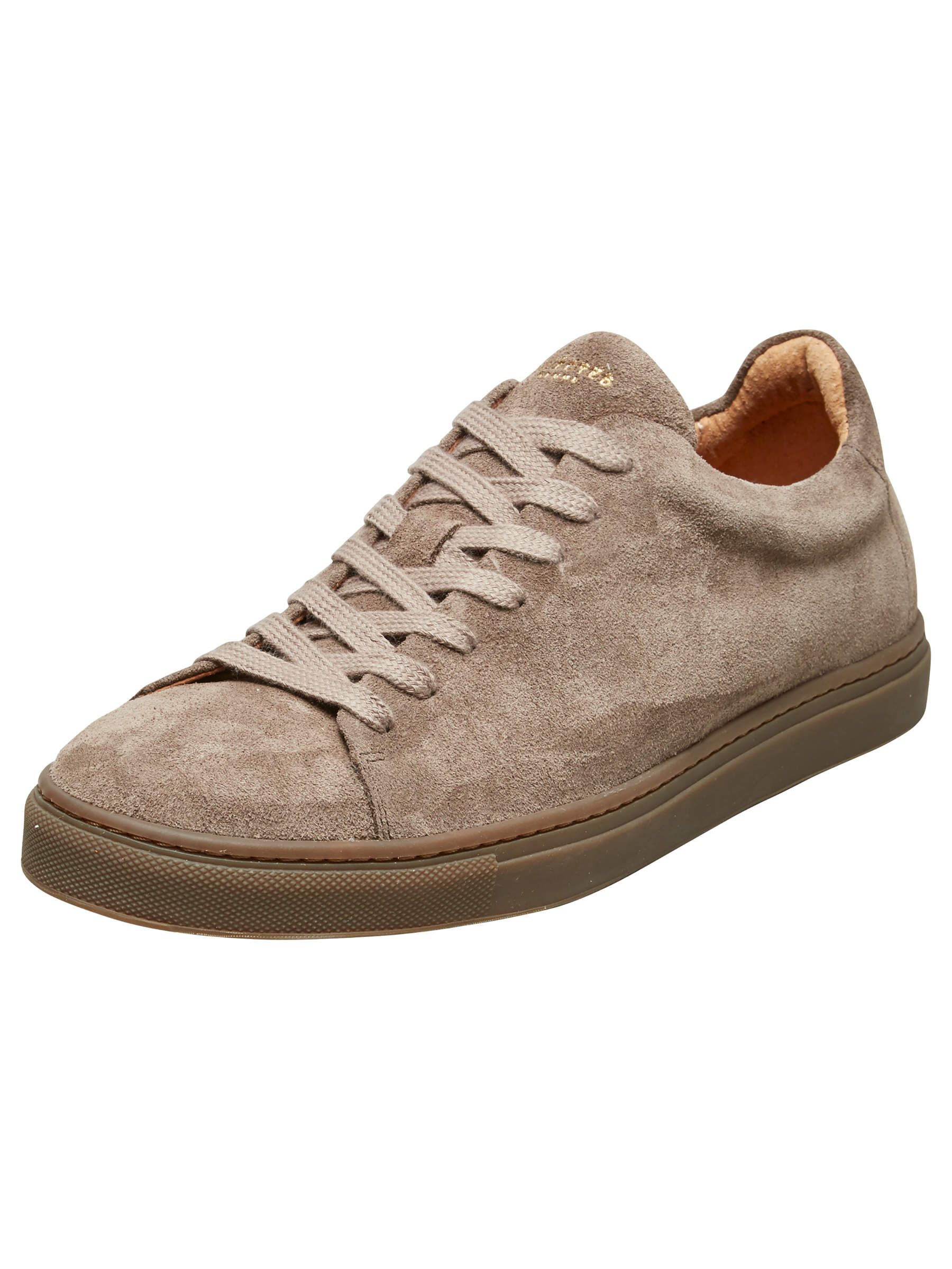 SUEDE SNEAKERS Brown SELECTED HOMME
