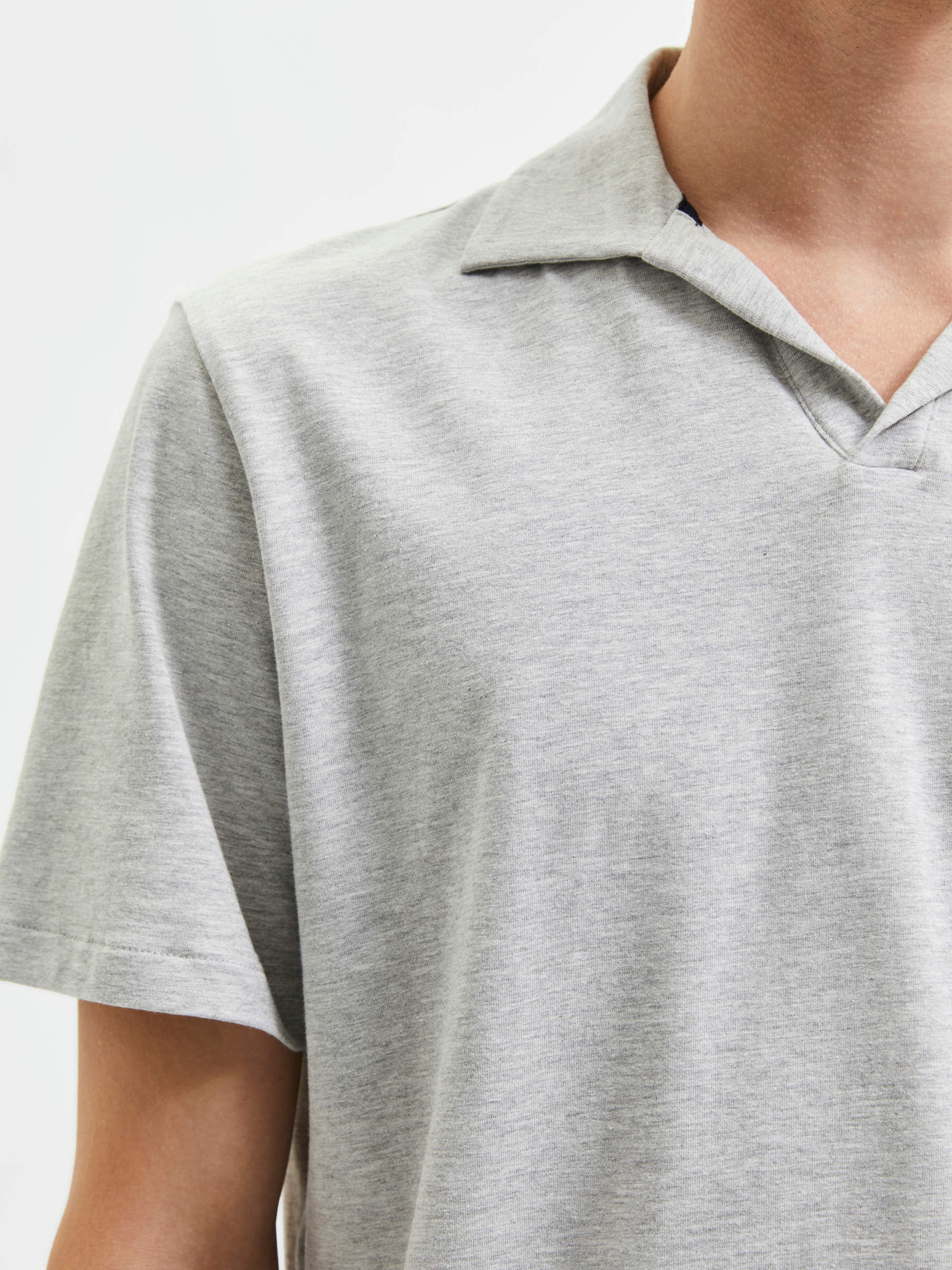 Short sleeved polo shirt | Selected
