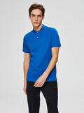 Selected ORGANIC COTTON - POLO SHIRT, Baleine Blue, highres - 16073715_BaleineBlue_003.jpg