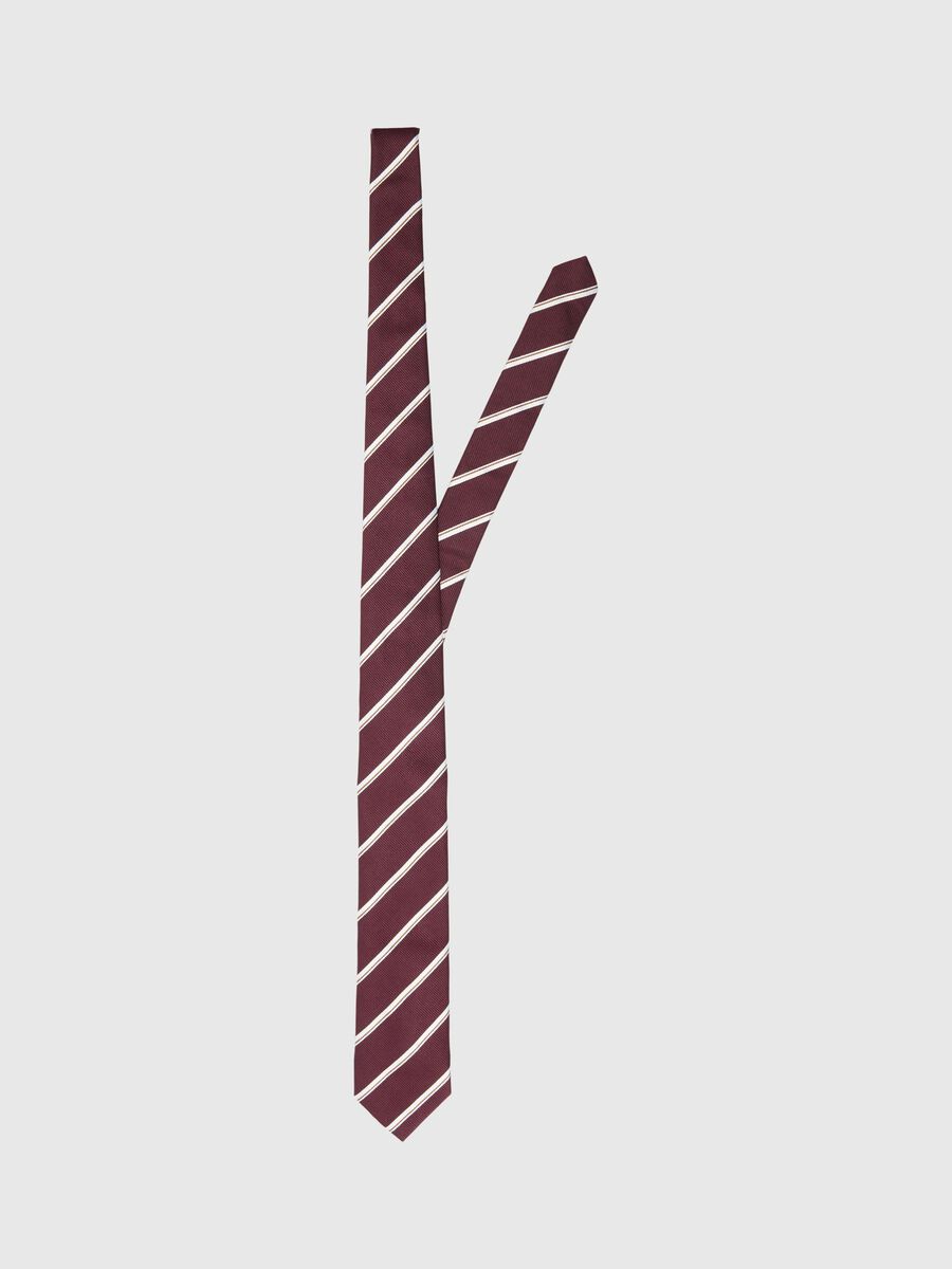Selected STRIPED TIE, Syrah, highres - 16094680_Syrah_001.jpg