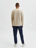 Selected LANGE ÆRMER STRIKKET CARDIGAN, Oatmeal, highres - 16083094_Oatmeal_907940_004.jpg