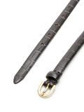 Selected SLIM LEATHER BELT, Black, highres - 16093441_Black_002.jpg