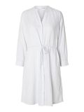 Selected STRIPED SHIRT DRESS, Bright White, highres - 16092077_BrightWhite_1072191_001.jpg