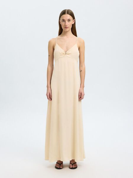 Selected SLEEVELESS MAXI DRESS, Sandshell, highres - 16097883_Sandshell_003.jpg