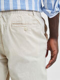 Selected SLIM TAPERED FIT LEINENMISCHFASER HOSE, Safari, highres - 16080298_Safari_006.jpg