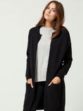 Selected STRIKKET CARDIGAN, Black, highres - 16053546_Black_003.jpg