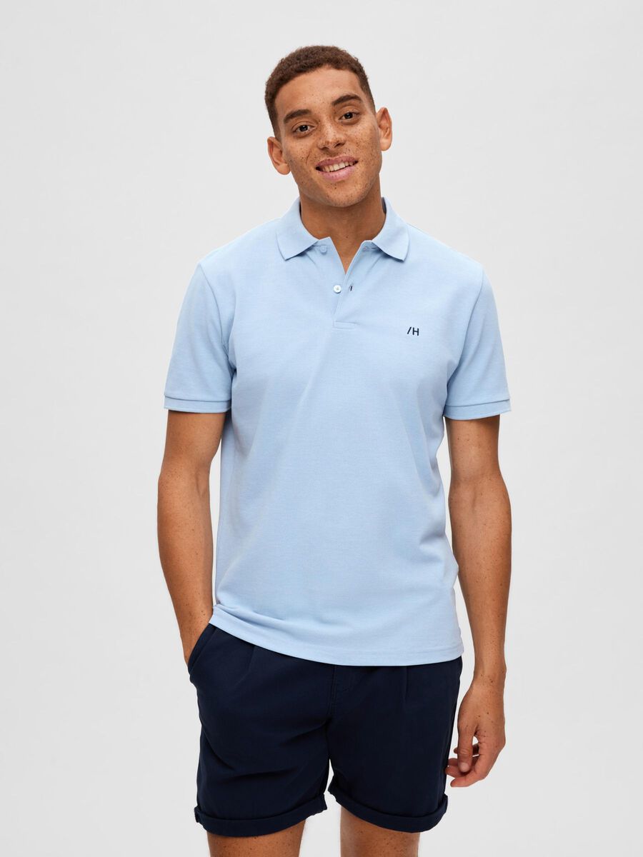 Selected CLASSIC POLO SHIRT, Skyway, highres - 16087839_Skyway_985810_003.jpg