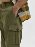 Selected 172 SLIM TAPERED FIT CARGO TROUSERS, Winter Moss, highres - 16083951_WinterMoss_006.jpg