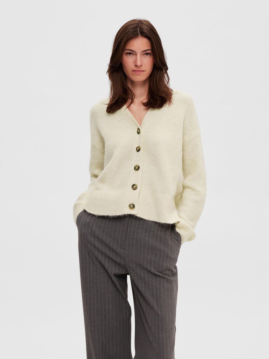 Selected RELAXED FIT STRICKJACKE, Birch, highres - 16090272_Birch_1040915_003.jpg