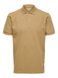 Selected REGULAR FIT PIKEE POLO SHIRT, Kelp, highres - 16078604_Kelp_001.jpg