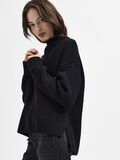 Selected COL ROULÉ AMPLE - PULLOVER, Black, highres - 16075489_Black_008.jpg