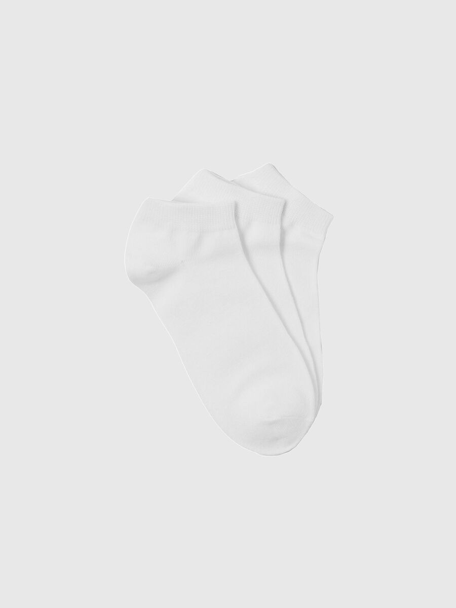Selected LOT DE 3 CHAUSSETTES DE SPORT, White, highres - 16097294_White_001.jpg