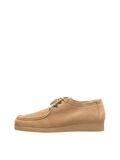 Selected SUEDE MOC-TOE SHOES, Sand, highres - 16085029_Sand_001.jpg