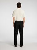 Selected DISEÑO CLÁSICO PANTALONES DE CORTE TAPERED, Black, highres - 16096743_Black_004.jpg