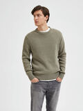 Selected LONG SLEEVED JUMPER, Vetiver, highres - 16087978_Vetiver_003.jpg