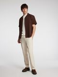 Selected LINEN BLEND SUIT TROUSERS, Oatmeal, highres - 16093871_Oatmeal_008.jpg