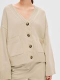 Selected OVERSIZED KNITTED CARDIGAN, Birch, highres - 16093091_Birch_006.jpg