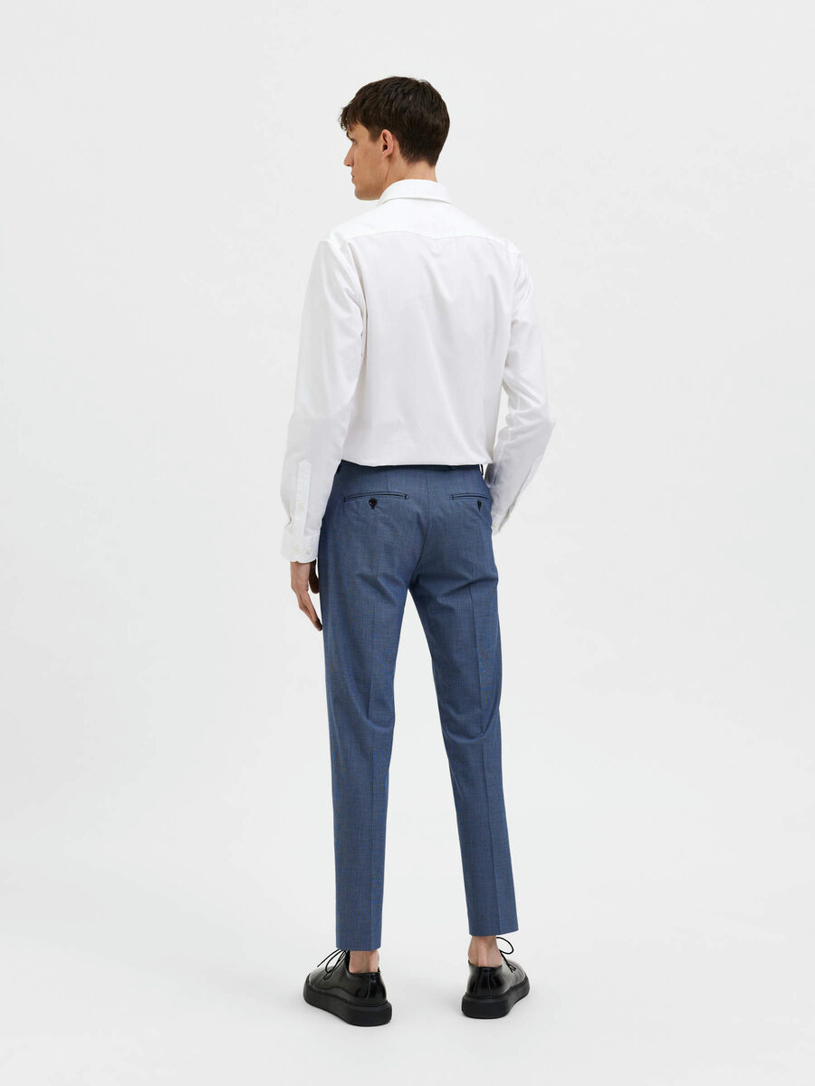 Selected SLIM FIT BUKSER, Navy Blazer, highres - 16087062_NavyBlazer_973563_004.jpg