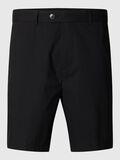 Selected REGULAR FIT  CHINO SHORTS, Black, highres - 16096752_Black_001.jpg