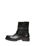 Selected BIKER KROKO-OPTIK STIEFEL, Black, highres - 16075937_Black_001.jpg