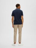 Selected SHORT SLEEVED POLO SHIRT, Navy Blazer, highres - 16087840_NavyBlazer_004.jpg