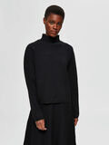 Selected CROPPED BOXY FIT PULLOVER, Black, highres - 16075483_Black_003.jpg