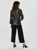 Selected PAILLETTES - VESTE EN CUIR, Black, highres - 16064445_Black_642603_004.jpg