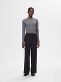 Selected 100% WOOL  LONG SLEEVED TOP, Steel Gray, highres - 16094436_SteelGray_1117996_005.jpg