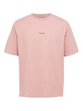 Selected KORTÆRMET T-SHIRT, Ash Rose, highres - 16085887_AshRose_001.jpg