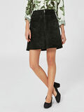 Selected SUEDE - LEATHER SKIRT, Black, highres - 16056842_Black_003.jpg