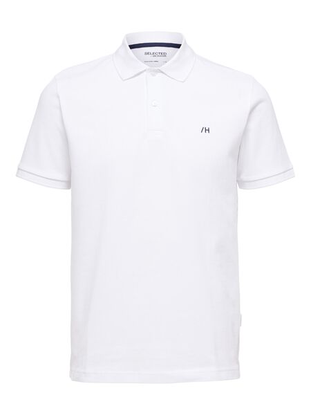 Selected CLASSIC POLO SHIRT, Bright White, highres - 16087839_BrightWhite_001.jpg