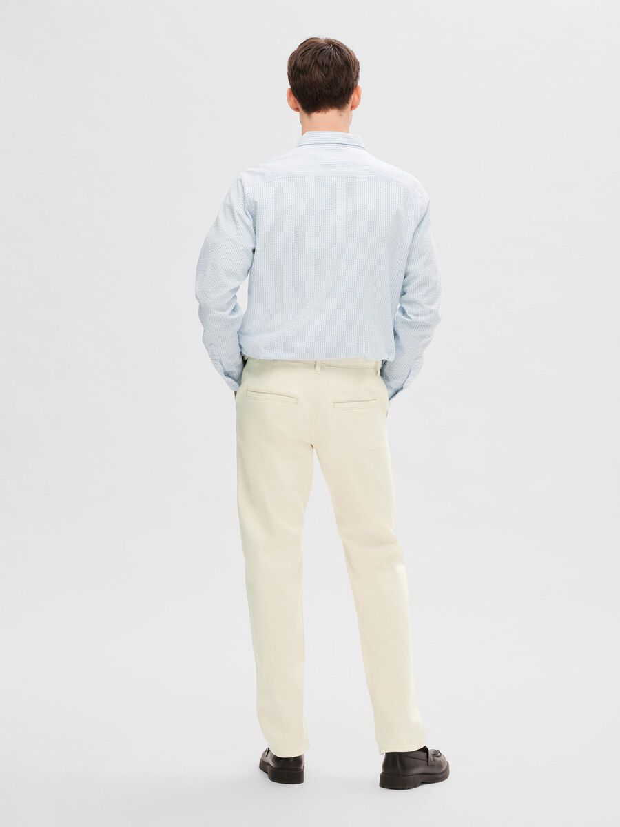 Selected 196 STRAIGHT FIT CHINOS, Egret, highres - 16092691_Egret_004.jpg