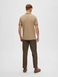 Selected SHORT SLEEVED POLO SHIRT, Kelp, highres - 16087840_Kelp_004.jpg